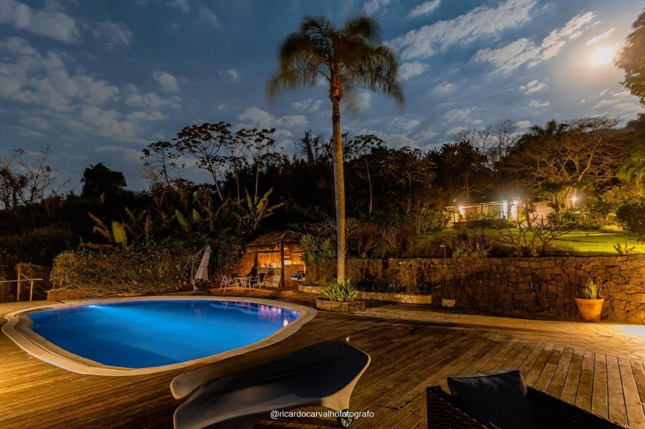 Villa Sol-Lua Bangalo Com Uso Exclusivo Da Piscina Ilhabela Exterior foto